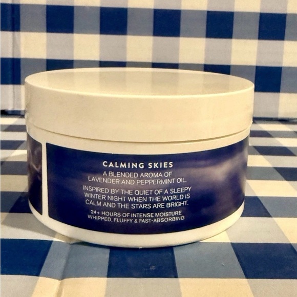 Calming Skies Lavender Peppermint Body Butter Bath and Body Works NEW Cream - Picture 2 of 4